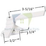 Cam-Handle-Offset-Base-Truth-Hardware-25.29-White-Right-2