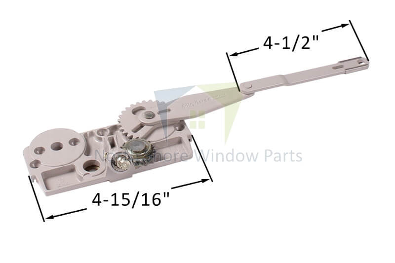 Split Arm Operator 'Entrygard Dyad' Clip Bottom (Truth Hardware 15.761. ...